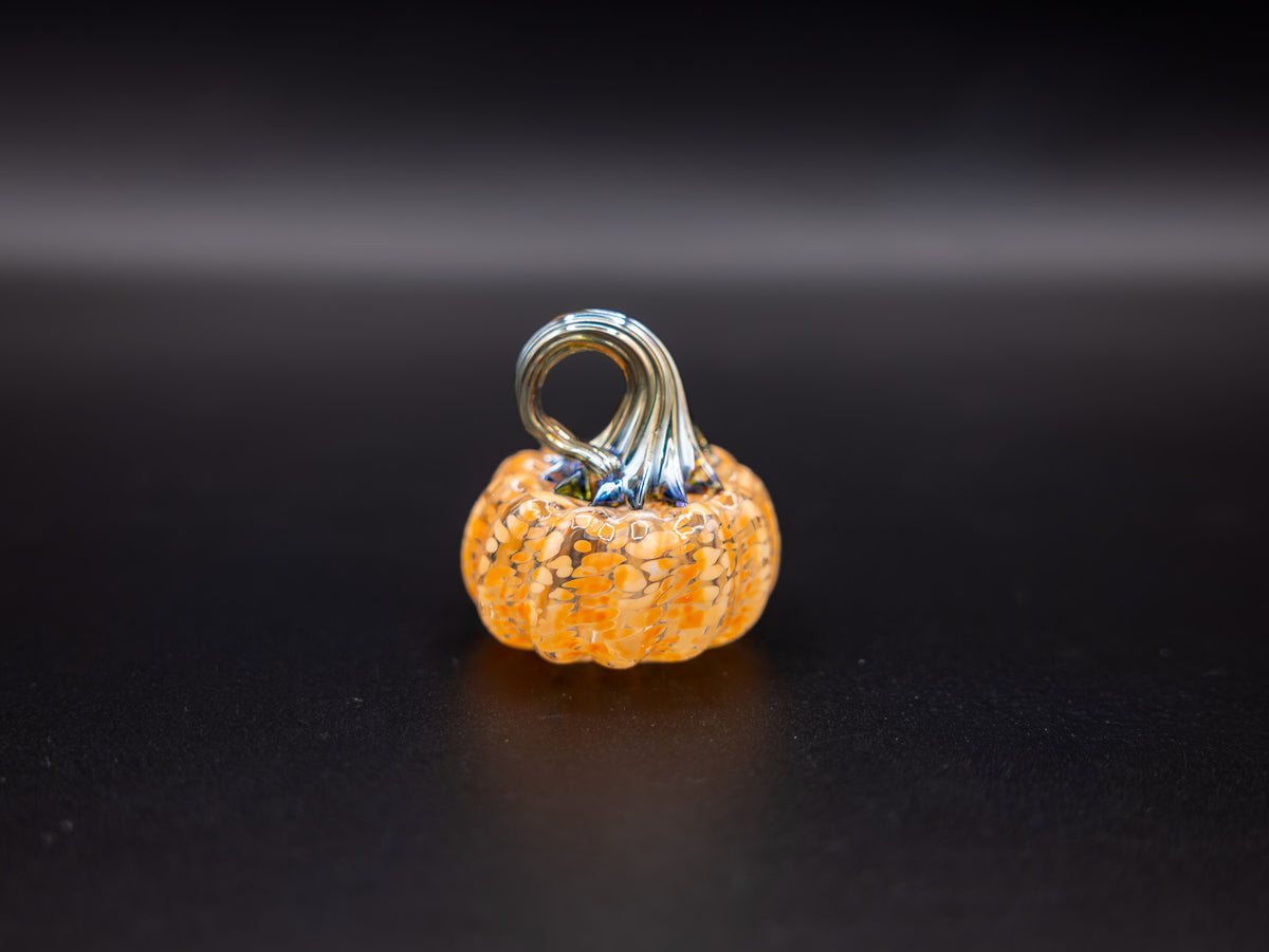 Creamsicle Glass Pumpkin