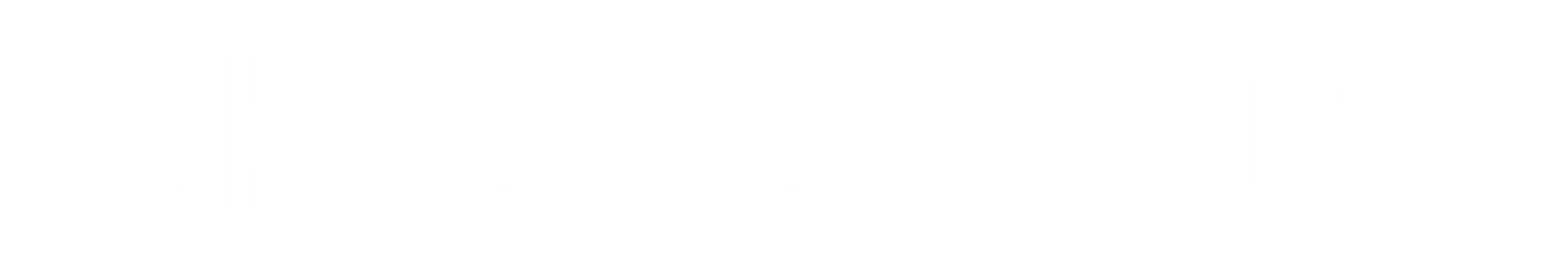 White Dakota Glass Works sign